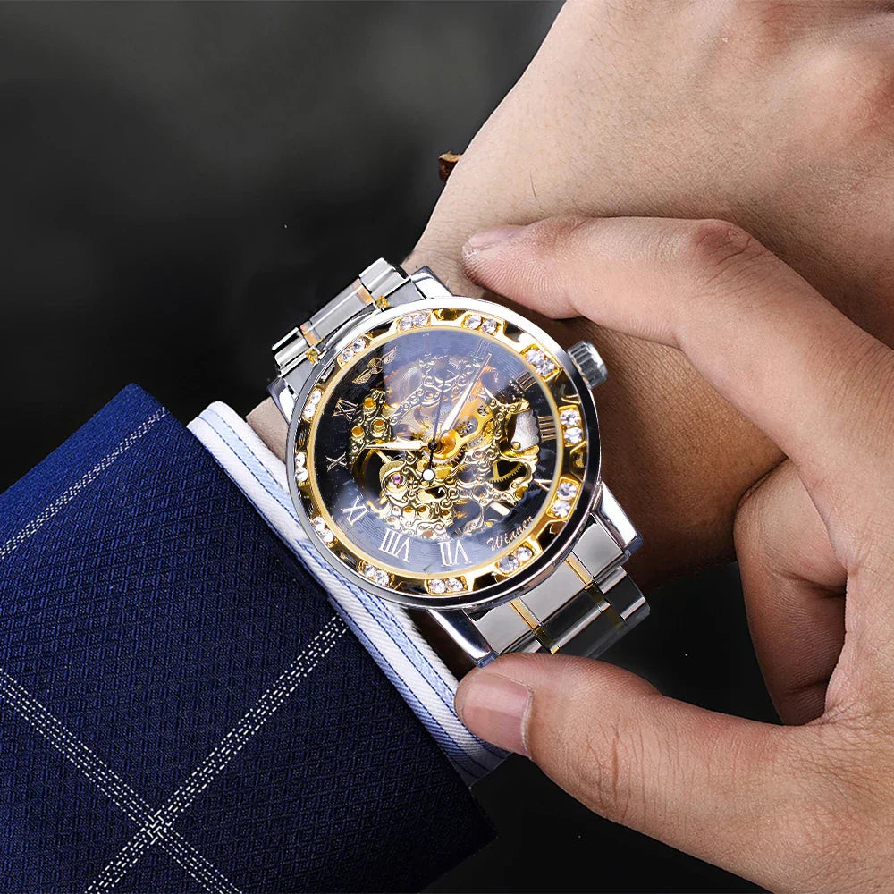 Montre pour Homme : Mouvement Mécanique et Allure Chic