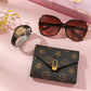 Coffret pour femme Lunette, Porte feuille plus montre style 1.