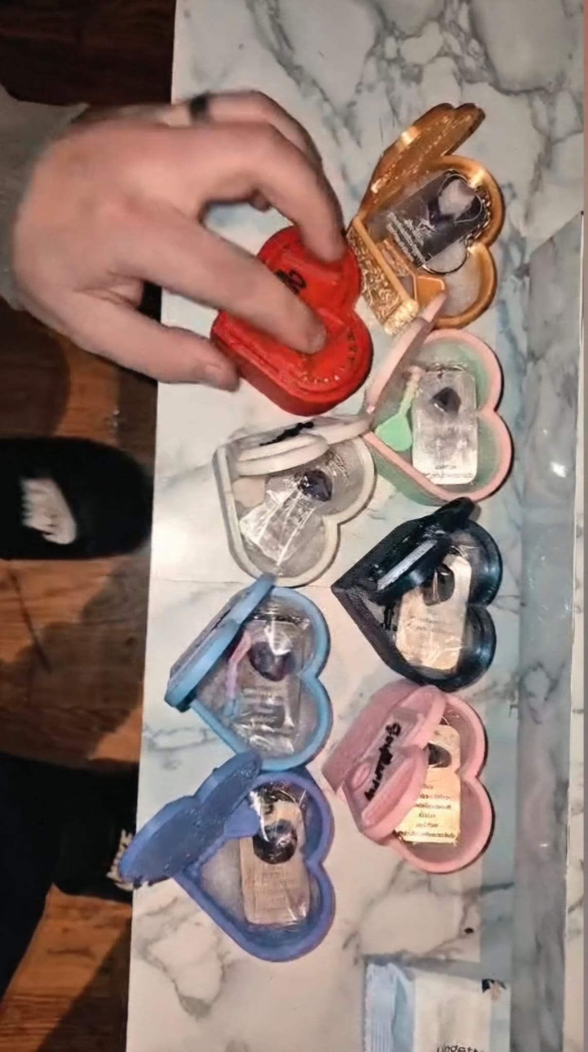 8 Porte Cle avec Améthyste